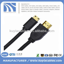 1.8M 1.4V HDMI TO Micro HDMI Cable High Speed 3D with Ethernet, HDMI Male to Micro HDMI Male Type D 1080P
